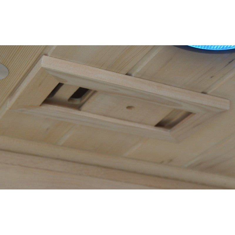 Sauna de infrarrojos con paneles de carbono LUXE 2160W 2 lugares - SNÖ