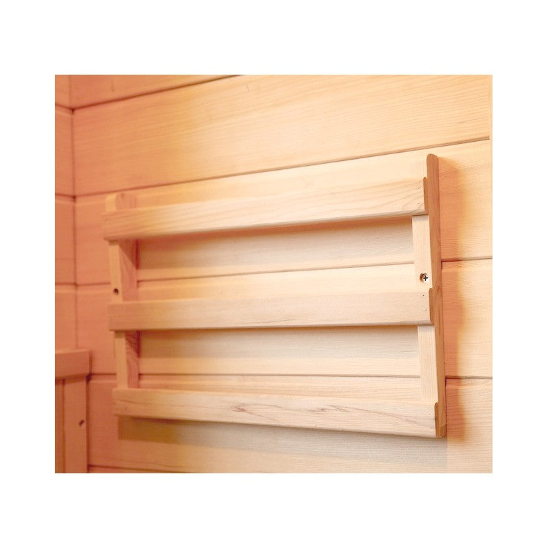 Sauna de infrarrojos con paneles de carbono LUXE 2850W 3-4 lugares - SNÖ